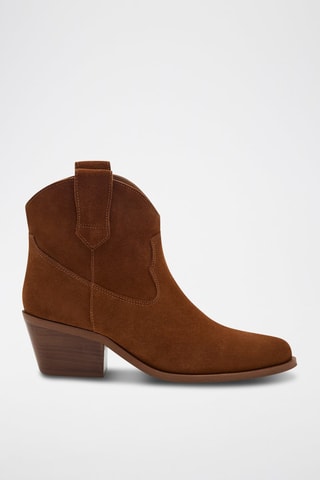 Bottines en cuir Mendocino - Marron
