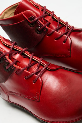 Bottines en cuir Hobbytwo - Rouge - Kickers