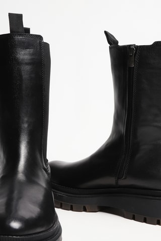 Bottines en cuir - Noir - Innuovo