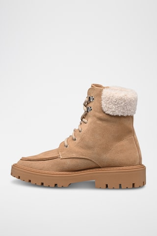 Bottines fourrées - Beige - Vanessa Wu