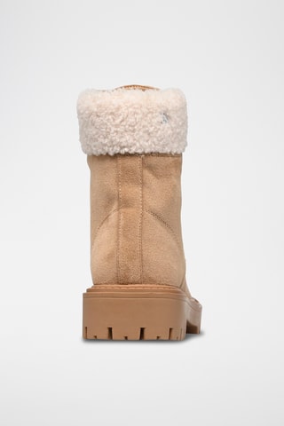 Bottines fourrées - Beige - Vanessa Wu