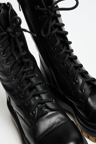 Bottines en cuir - Noir - Innuovo