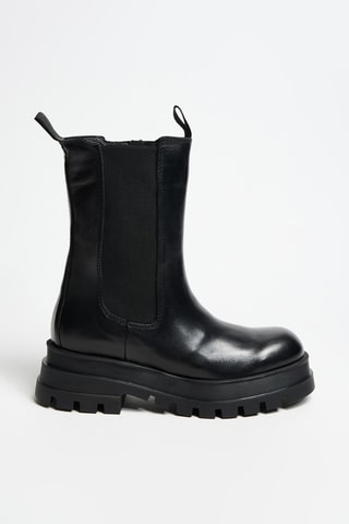 Bottines en cuir - Noir - Innuovo