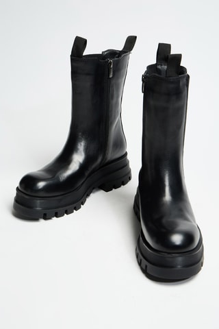 Bottines en cuir - Noir - Innuovo