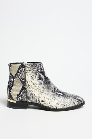 Bottines en cuir - Beige - Cosmoparis