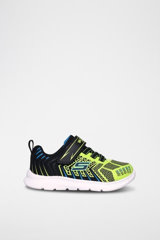 Baskets Comfy Flex - Noir et jaune citron - Skechers