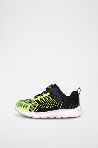 Baskets Comfy Flex - Noir et jaune citron - Skechers