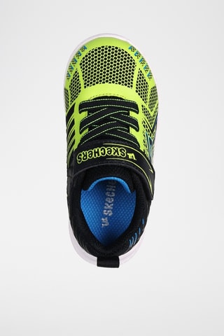 Baskets Comfy Flex - Noir et jaune citron - Skechers