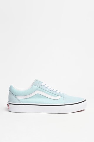 Baskets en cuir Old Skool - Ciel - Vans