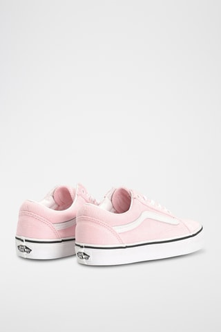 Baskets en nubuck Old Skool - Rose clair - Vans
