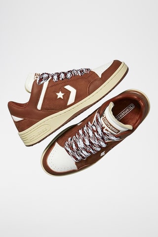 Baskets en cuir Weapon - Marron et blanc - Converse