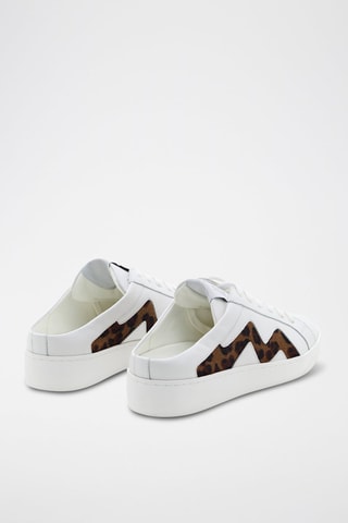 Baskets en cuir Coline - Blanc