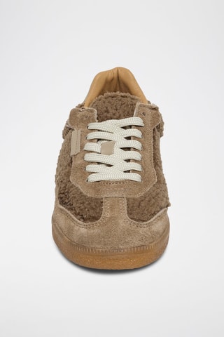 Baskets en cuir Emporia - Taupe