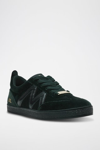 Baskets en nubuck Degree - Vert foncé
