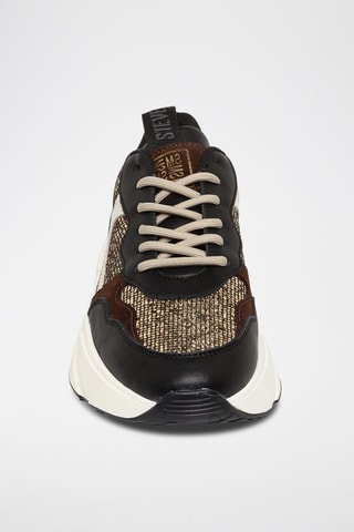 Baskets en cuir Starlyn - Noir