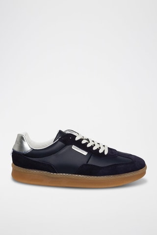 Baskets en nubuck Euphoria - Bleu marine