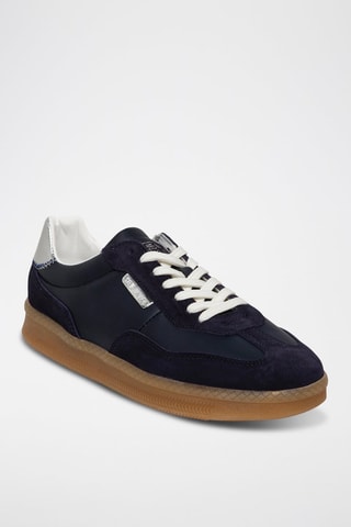 Baskets en nubuck Euphoria - Bleu marine