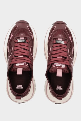 Baskets Power 2 - Bordeaux et rose
