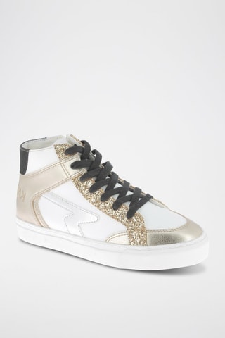 Baskets montantes Shine - Blanc