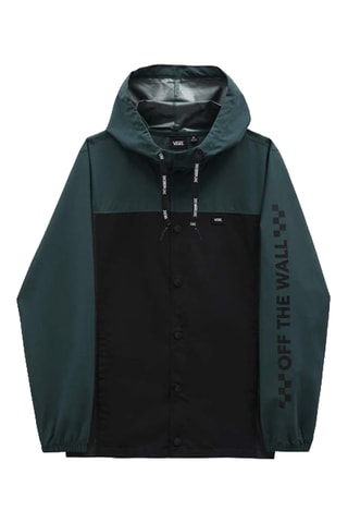 Veste à capuche - Vert foncé et noir - Vans