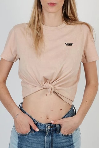 T-shirt noué - Nude - Vans