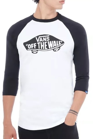 T-shirt OTW Raglan - Blanc - Vans