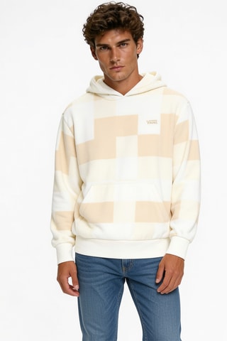 Sweat à capuche - Ecru et beige - Vans
