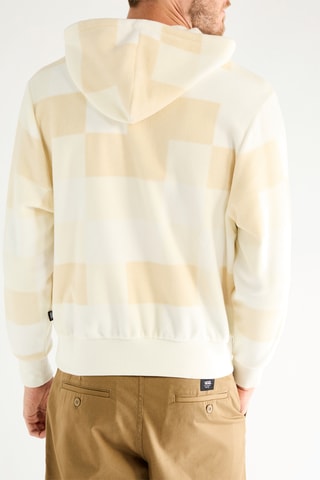 Sweat à capuche - Ecru et beige - Vans
