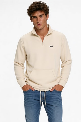 Sweat Versa Standard Q ZIP - Beige - Vans