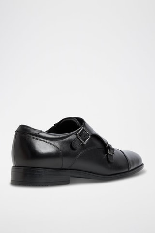 Stringate in pelle Holtlanflex-In - Nero