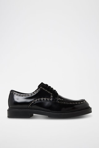 Stringate in pelle verniciata Frederiko - Nero