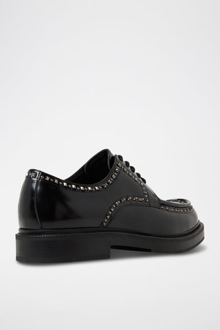 Stringate in pelle verniciata Frederiko - Nero