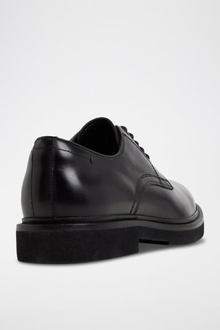Stringate in pelle Geoff - Nero