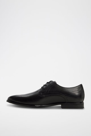 Stringate in pelle Emelio - Nero