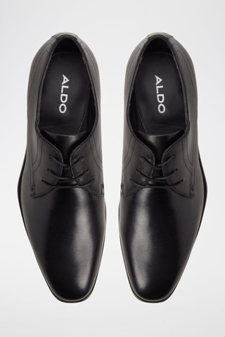 Stringate in pelle Emelio - Nero