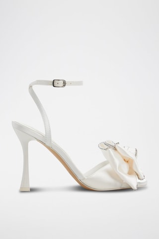 Sandali con tacco Tinsel - Bianco