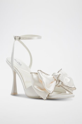 Sandali con tacco Tinsel - Bianco