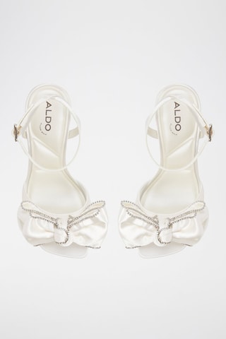 Sandali con tacco Tinsel - Bianco