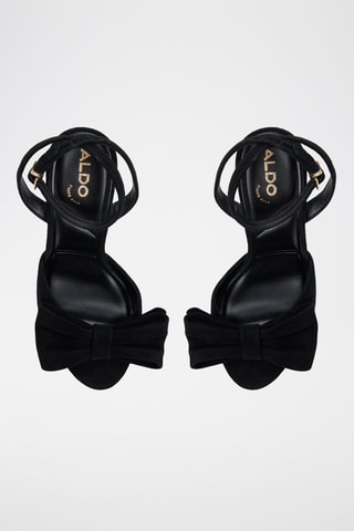 Sandali con tacco in pelle Tinsletta - Nero