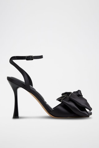 Sandali con tacco Tinsel - Nero