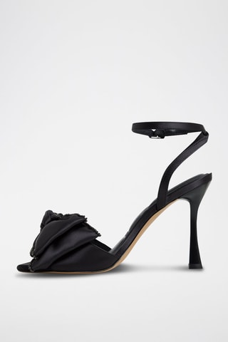 Sandali con tacco Tinsel - Nero
