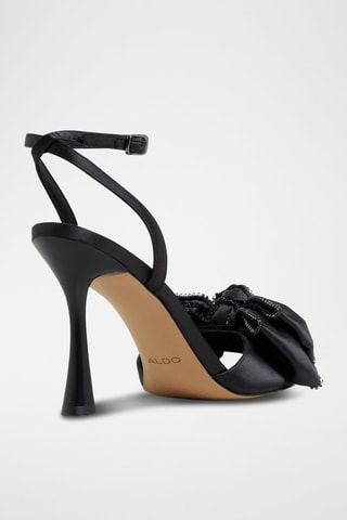 Sandali con tacco Tinsel - Nero