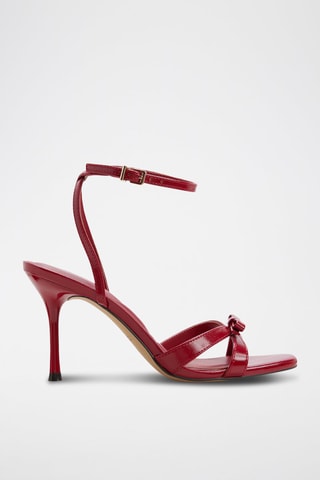 Sandali con tacco Leesia - Rosso