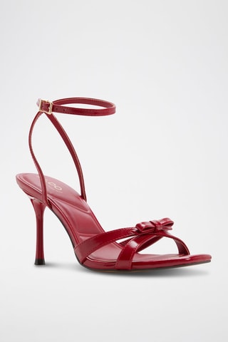 Sandali con tacco Leesia - Rosso