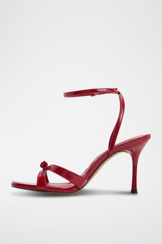 Sandali con tacco Leesia - Rosso