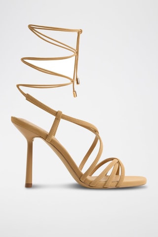 Sandali alla schiava con tacco Talyia - Beige