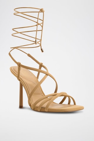 Sandali alla schiava con tacco Talyia - Beige
