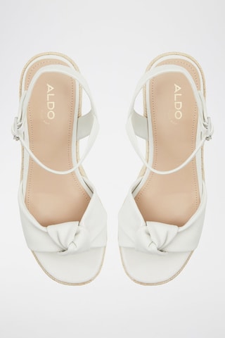 Sandali con zeppa Annamarie - Bianco
