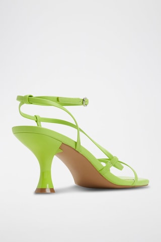 Sandali con tacco Auguust - Verde chiaro