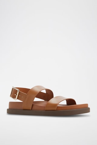 Sandali in pelle Laroisean - Marrone